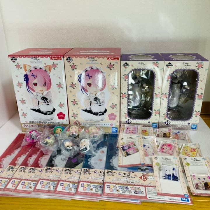 リゼロ 一番くじ セット アートスケールフィギュア　1番くじ