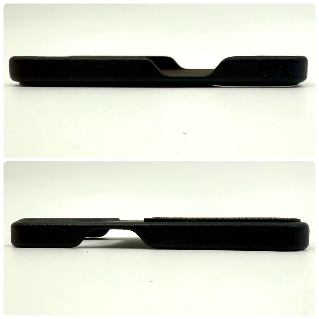 鑑定済 ルイヴィトン モノグラム iPhone 15pro バンパー ケース 黒