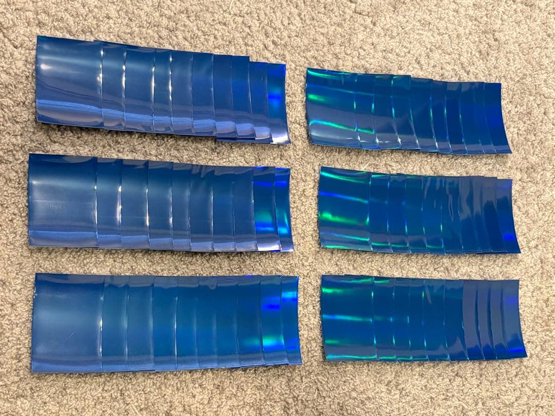 遊戯王 スリーブ 初期 ロゴ 青 ブルー 機械の叛乱 73枚