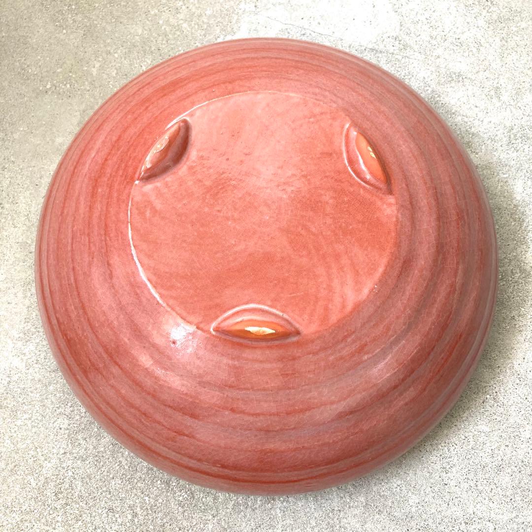 茶道具 筋半田焙烙 赤楽 巴半田焙烙 素焼