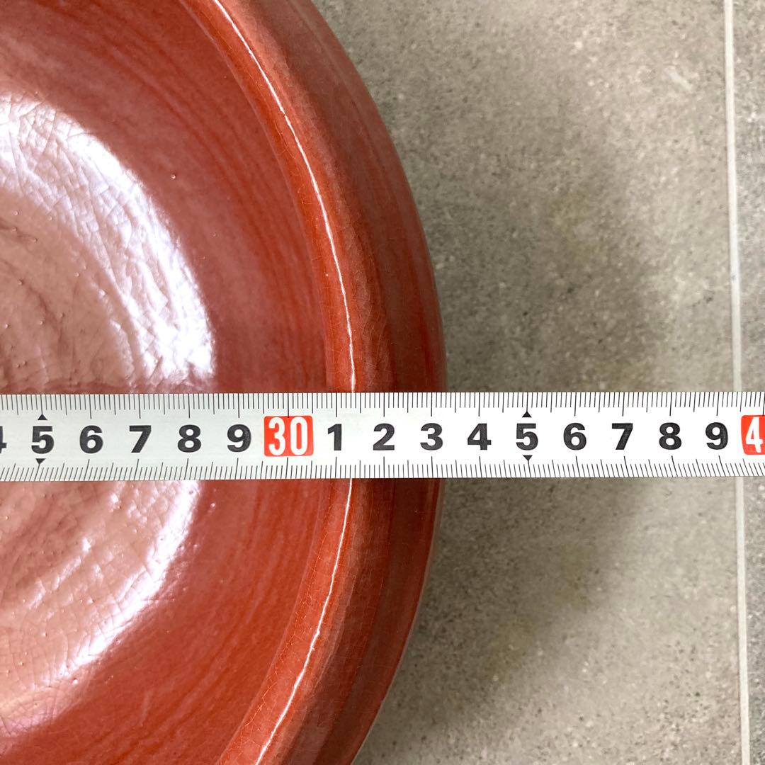 茶道具 筋半田焙烙 赤楽 巴半田焙烙 素焼