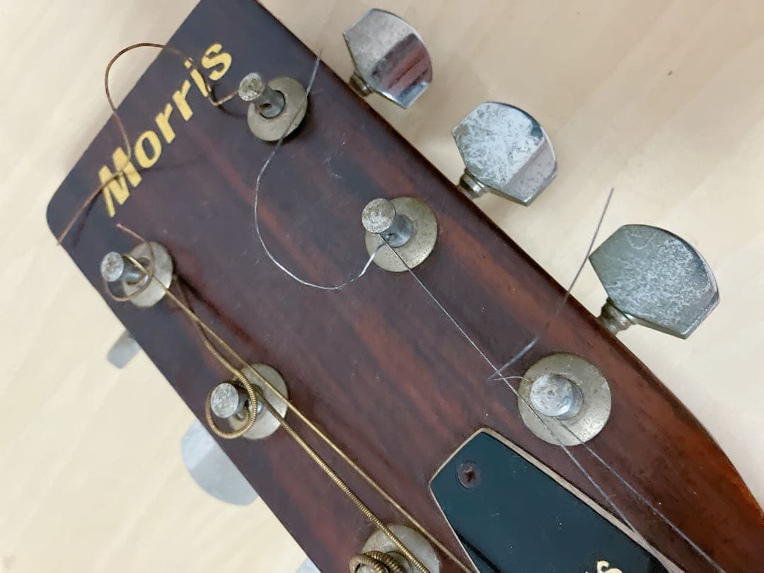 Morris モーリス　アコースティックギター　W-20 ハードケース付き