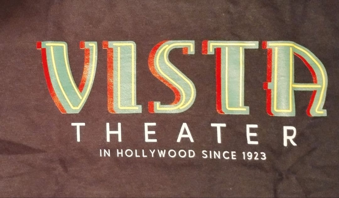 貴重サイズ キムタク着用 タランティーノVista Theater Tシャツ M