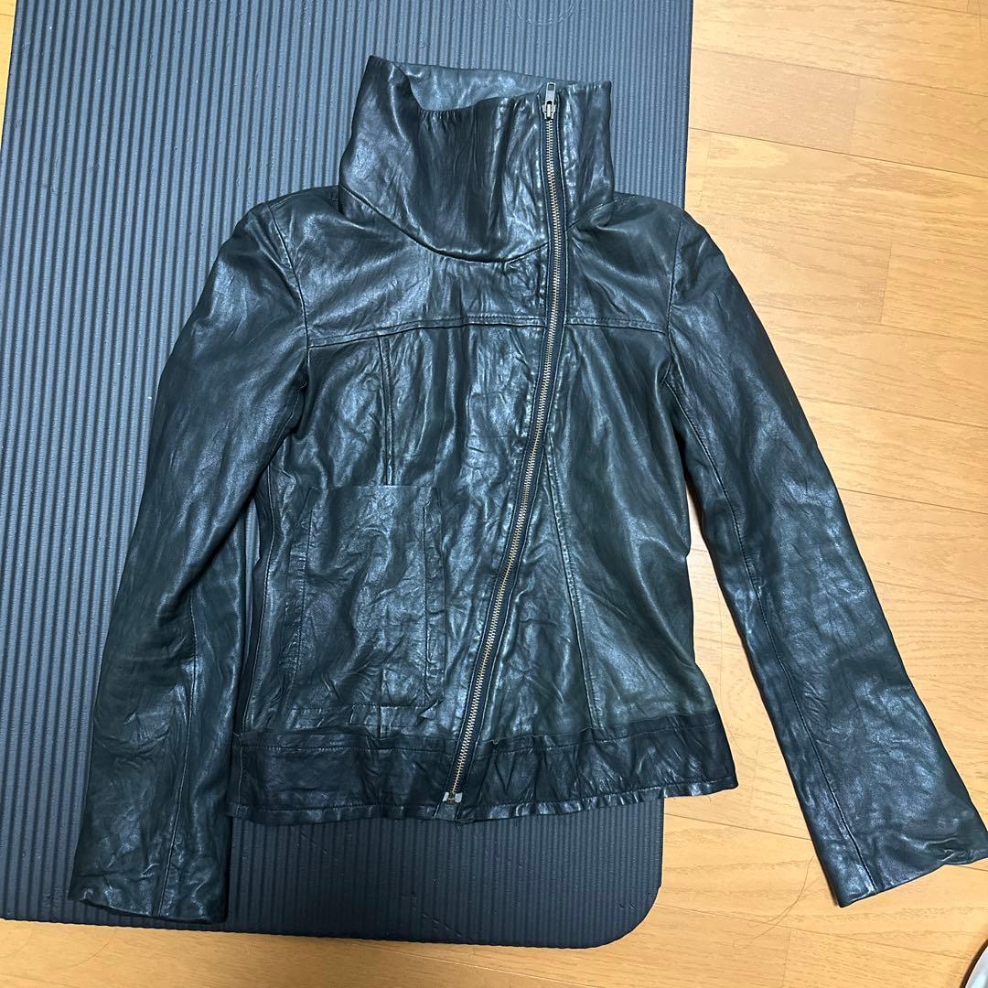 EKAM似　opium vkei y2kギャル男　ダークウェア　レザージャケット