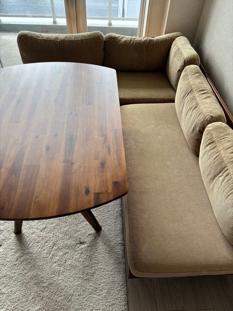 unico(ウニコ) SWELLA(スウェラ)シリーズ ダイニング3点セット①