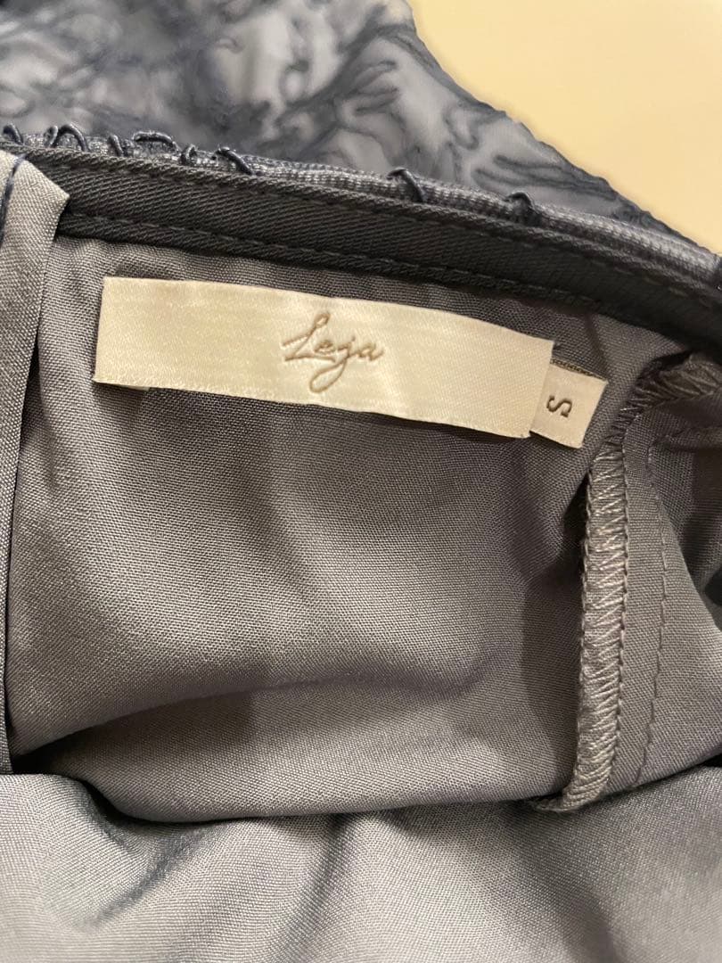 LEJA リボンシアーボレロレースマーメイドワンピースドレス