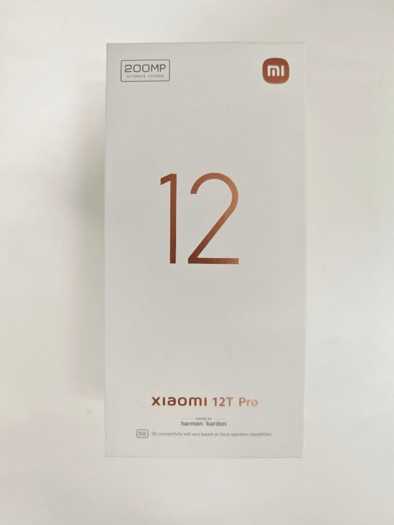 【ともやまる】Xiaomi 12T Pro 8+128 ブルー＆ブラック