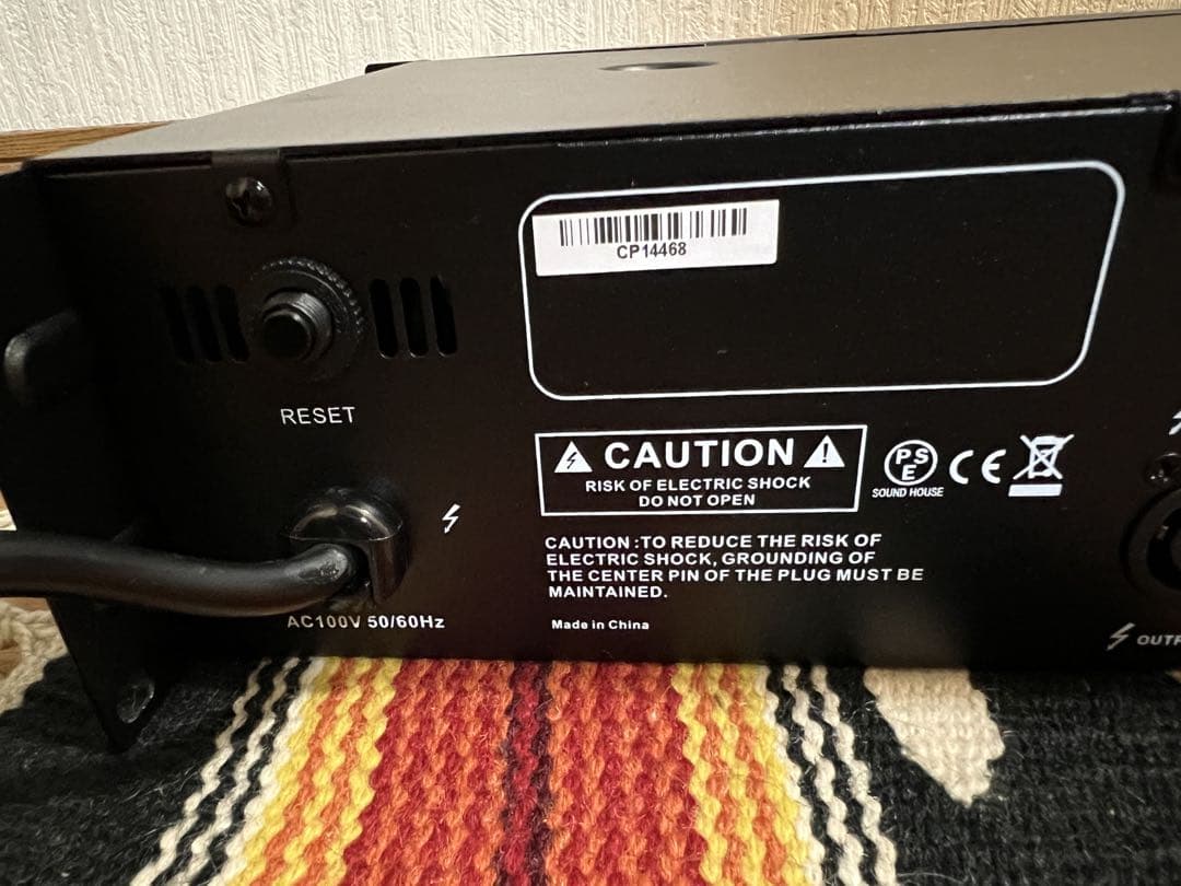 【新品未使用】CLASSIC PRO CPX4420 4chパワーアンプ