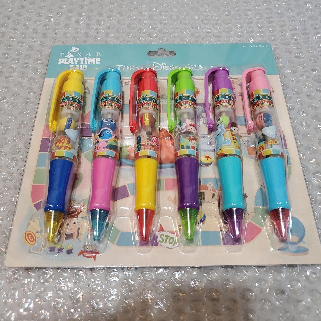 ディズニーシー ピクサープレイタイム 2018 ボールペンセット 未開封