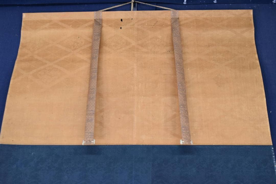 【真作】矢野南景/宍道湖風景図/魚売の図/山水人物図/掛軸/名家伝来AA-911