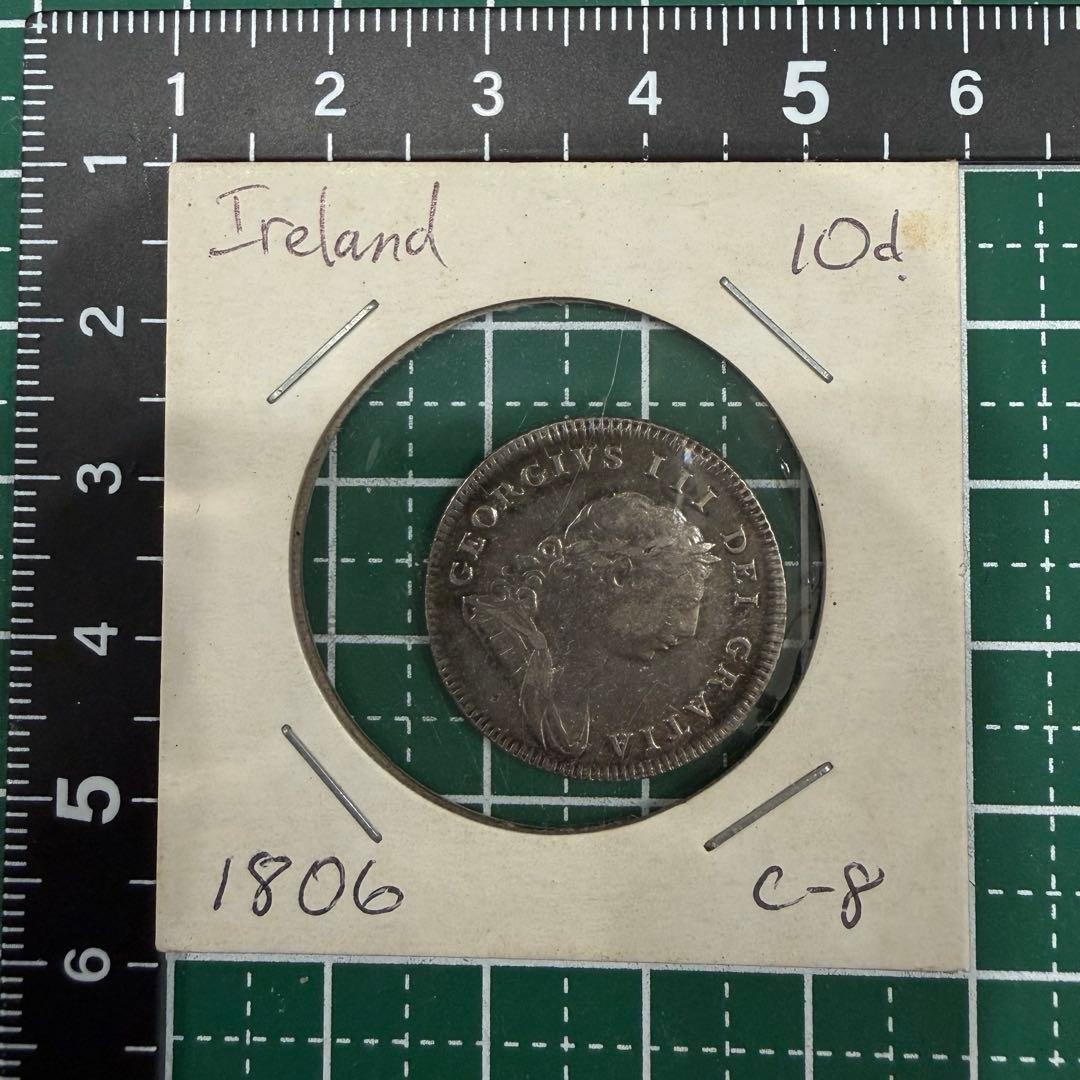 ツ*モ様 No.48 アンティーク 銀貨 アイルランド 10ペンス 銀行トークン