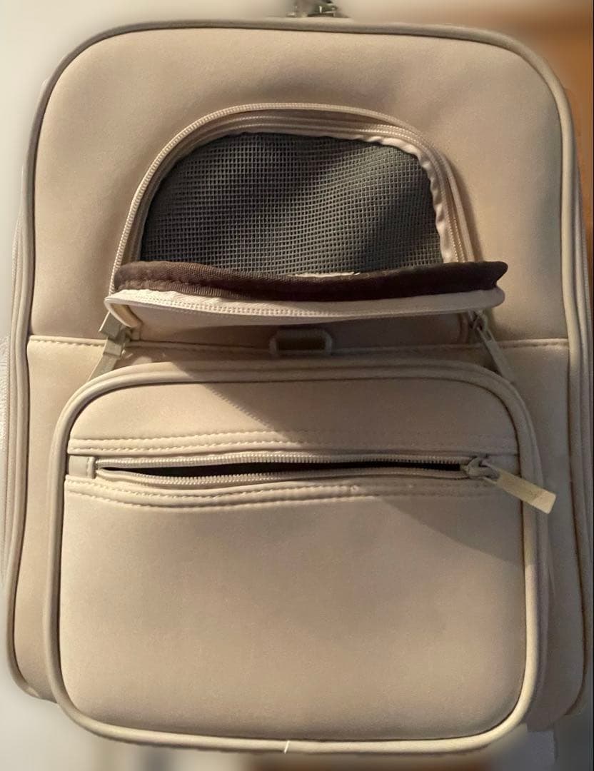 モンシェリ ペットキャリー ネオプレンパイピングリュック キャリーバッグ