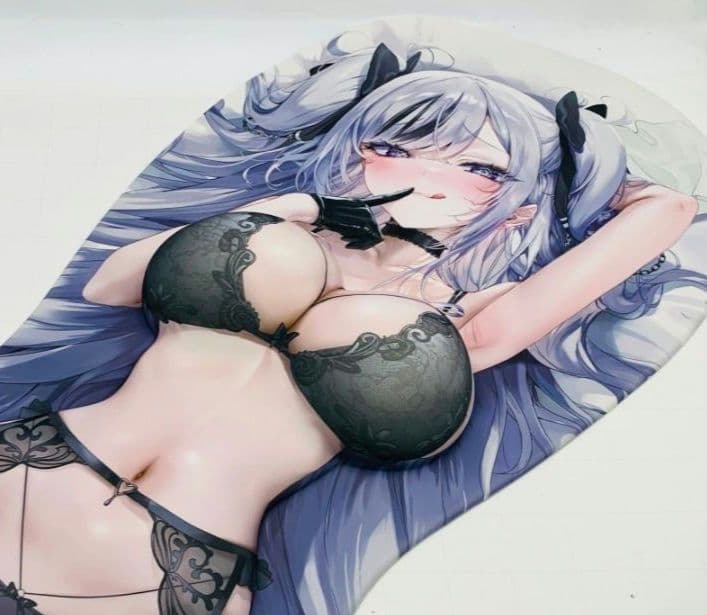 Yostar アズールレーン 悪い子と作業タイム？ エルベ 半身マウスパッド