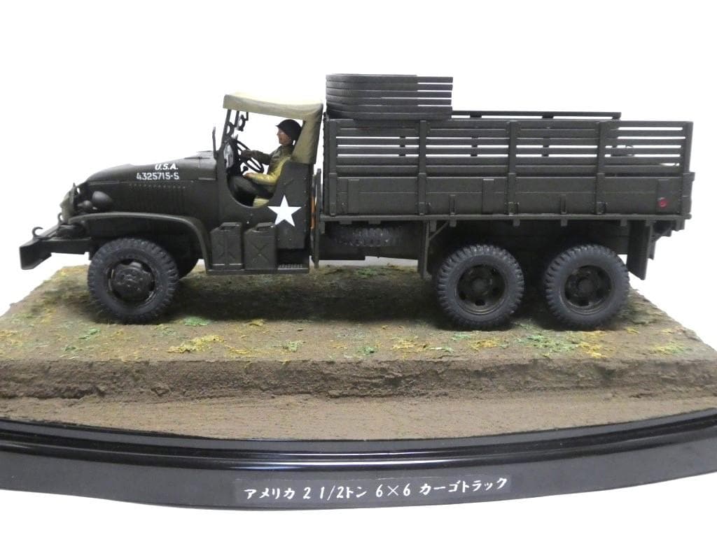 タミヤ 1/35 アメリカ 2 1/2トン 6×6 カーゴトラック 完成品