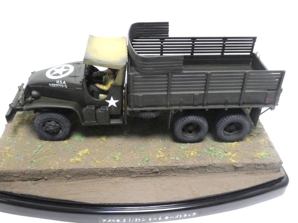 タミヤ 1/35 アメリカ 2 1/2トン 6×6 カーゴトラック 完成品