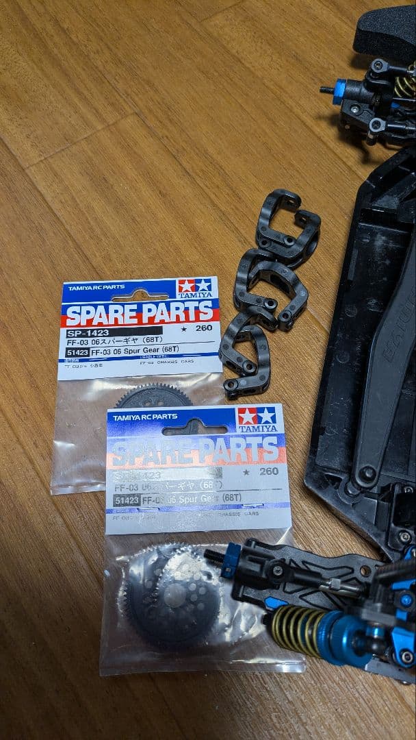 タミヤ　TT02SRX オプション予備パーツ