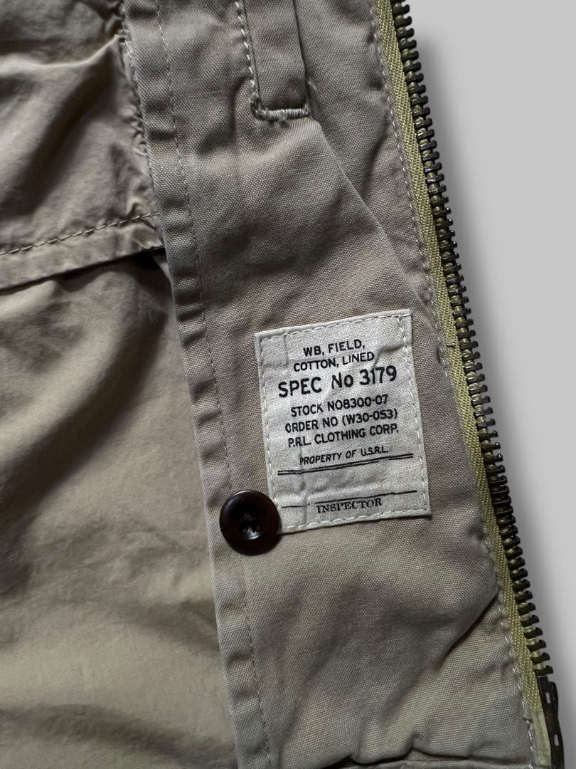 90s ポロラルフローレン ミリタリーカスタム スイングトップ ダブルジップ