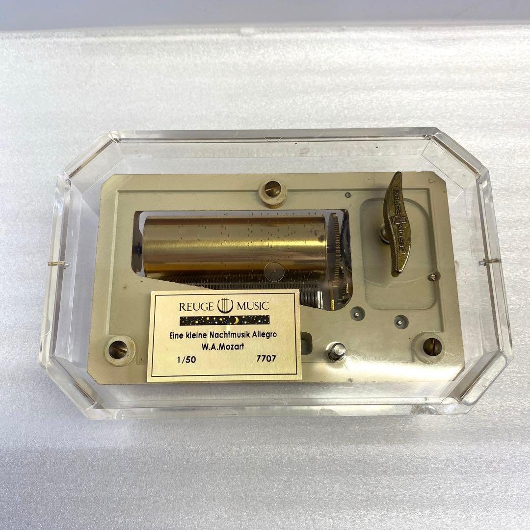 REUGE オルゴール 50弁 スイス アクリルケース