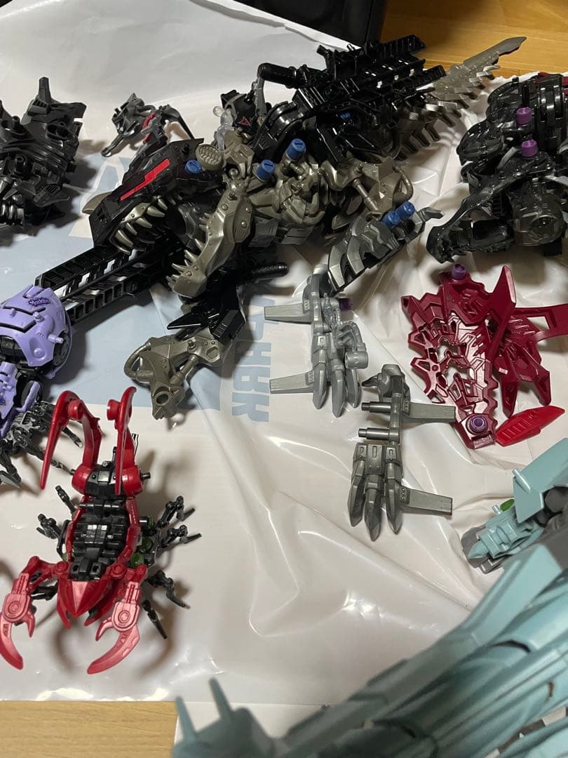 オメガレックス　他　ジャンク品　15体　ゾイド　ワイルド　Z ZERO