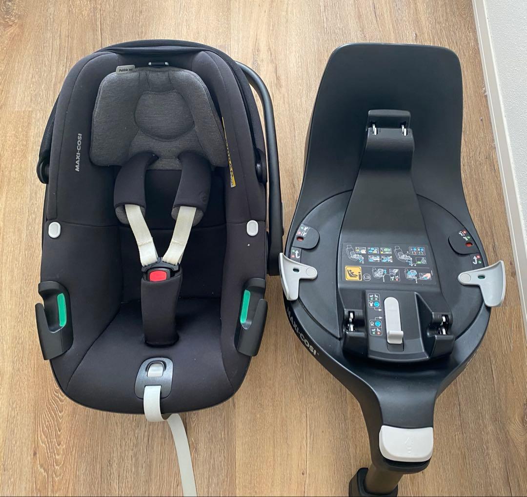 【Pebble 360】【FamilyFix360】ISOFIX マキシコシ