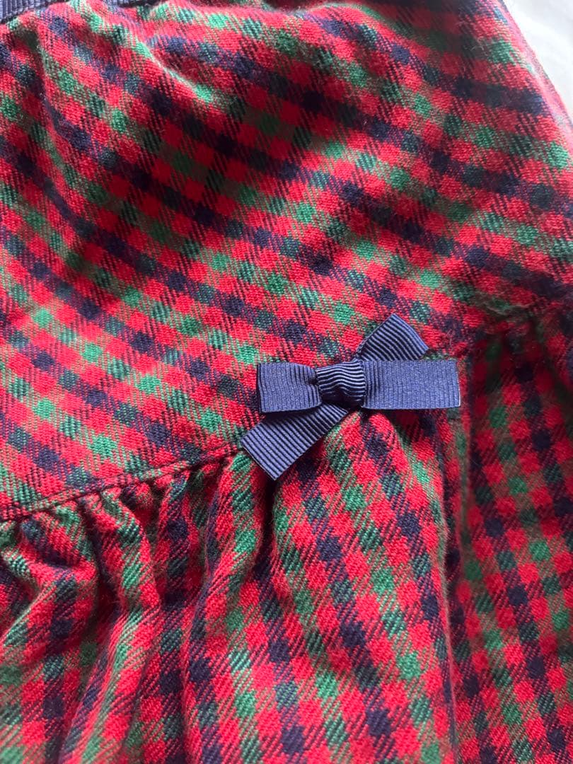 ♡familiarリバーシブルスカート♡ 美品　130サイズ