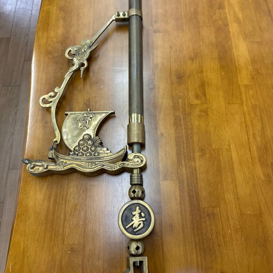 自在カギ　装飾用金具 伝統的な日本デザイン