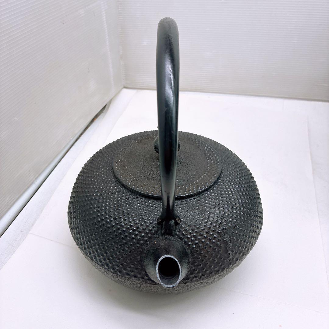 南部鉄器 鉄瓶 手取型アラレ 南部三厳堂ナルセ 南部池永 本場盛岡