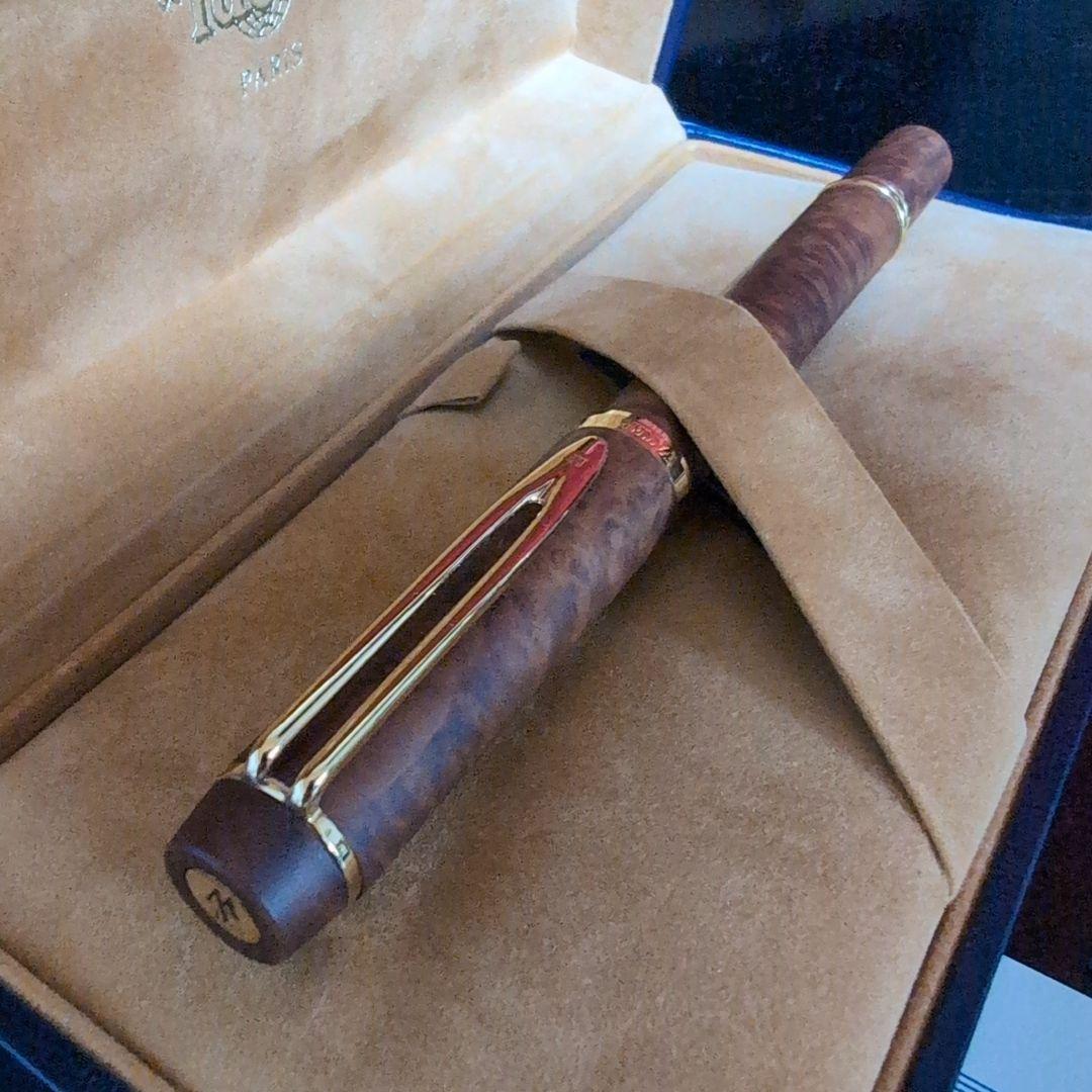 【綺麗♪】 ウォーターマン 万年筆 ル・マン100 ブライヤー 木軸