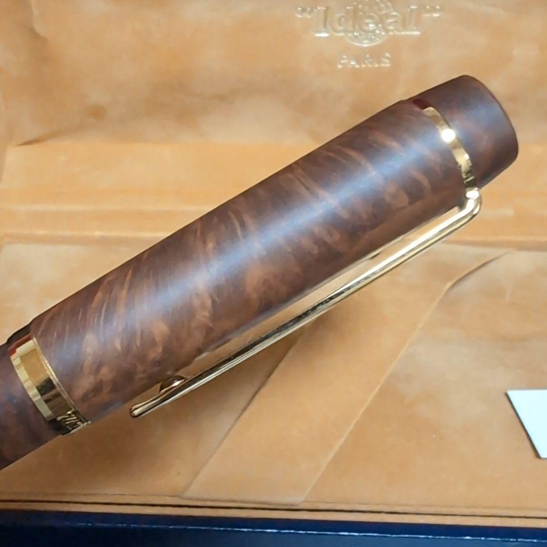 【綺麗♪】 ウォーターマン 万年筆 ル・マン100 ブライヤー 木軸