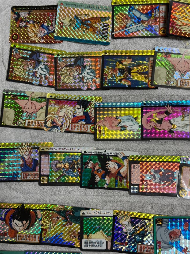 ドラゴンボールカードダス　キラ125枚　ノーマル60枚　ファイル付き