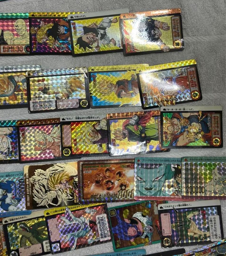 ドラゴンボールカードダス　キラ125枚　ノーマル60枚　ファイル付き