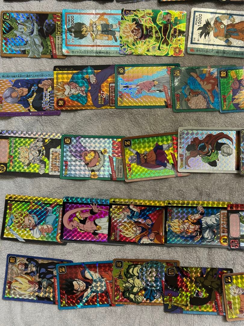 ドラゴンボールカードダス　キラ125枚　ノーマル60枚　ファイル付き
