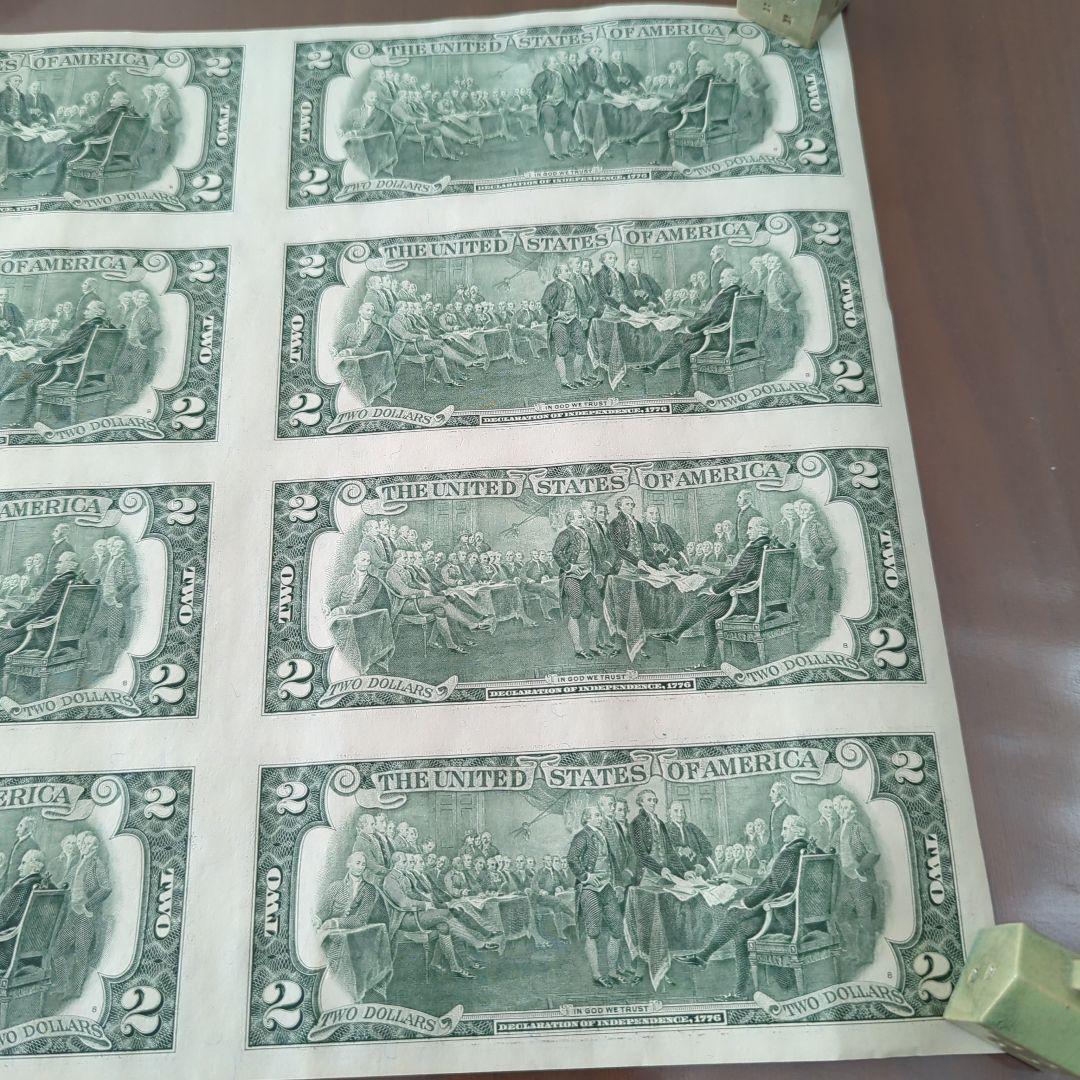 アメリカ 未裁断デザインシート 記念コレクション