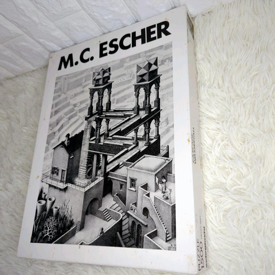 【ヴィンテージ】 M.Ｃ.ESCHER ジグゾーパズル 1500ピース 未開封
