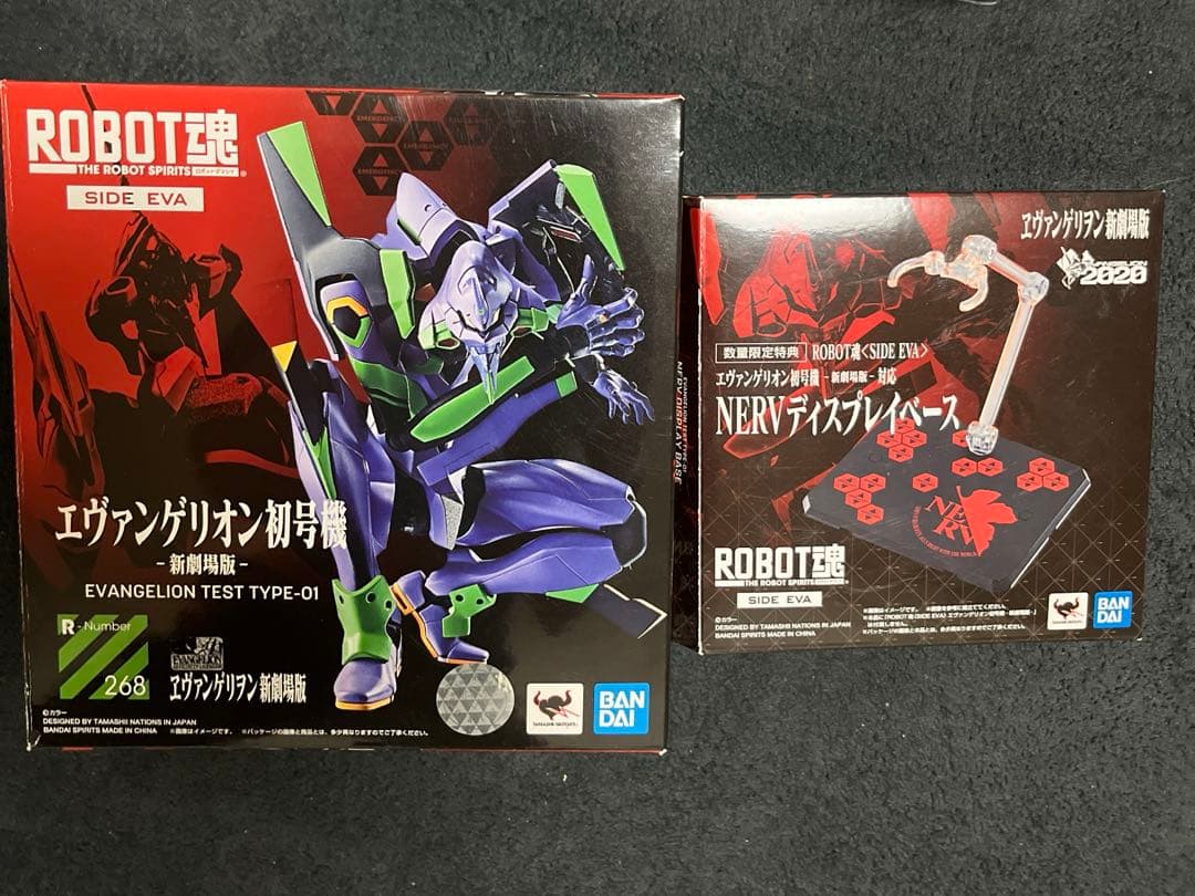即購入可　ROBOT魂　エヴァンゲリオン初号機初回生産限定特典ディスプレイベース