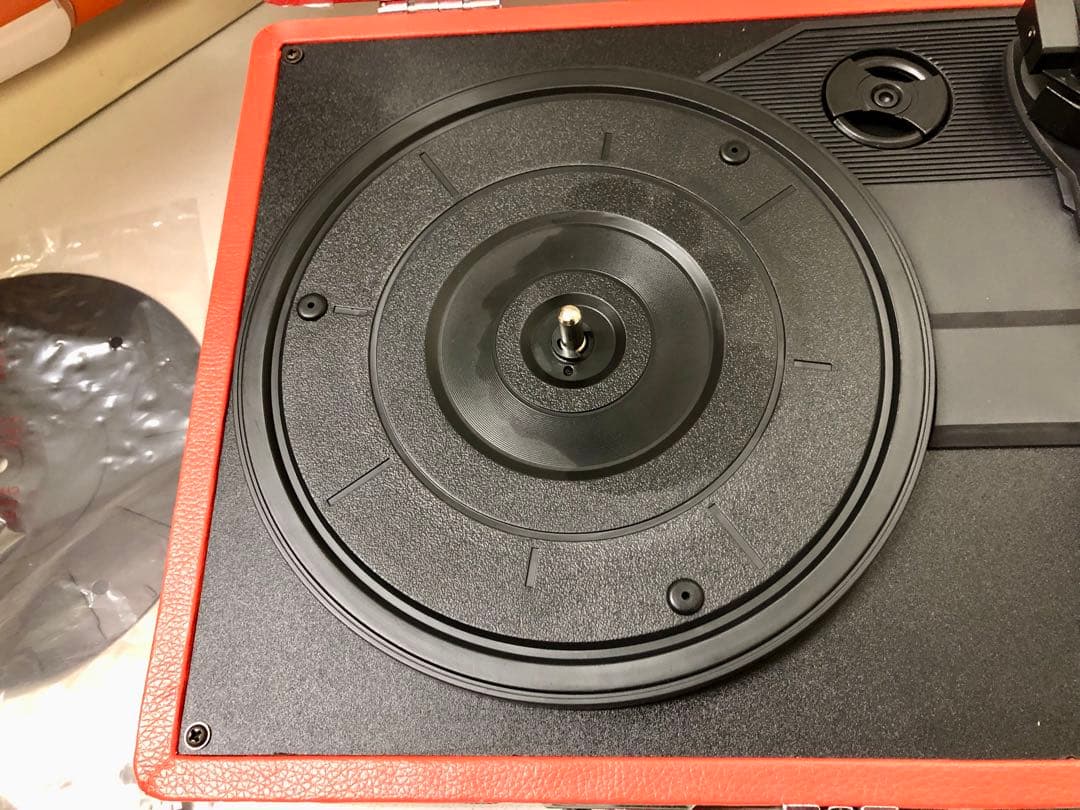 未使用Crosley CRUISERポータブルレコードプレイヤー ターンテーブル