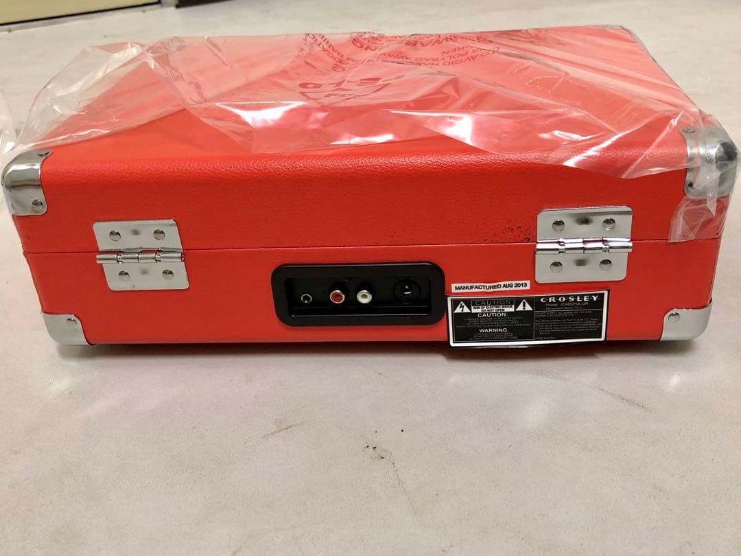 未使用Crosley CRUISERポータブルレコードプレイヤー ターンテーブル