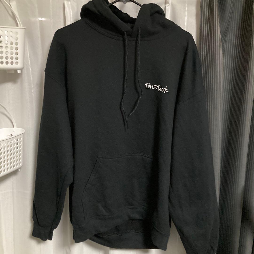 GILDAN paledusk ブラックフーディ Mサイズ