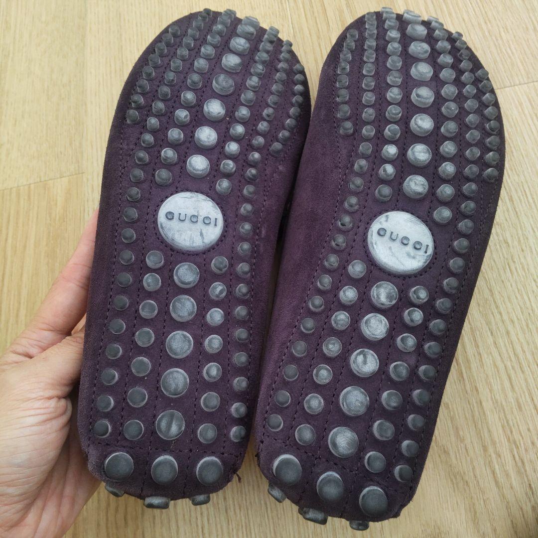 GUCCI ホースビットローファー ドライビングシューズ ブラウン