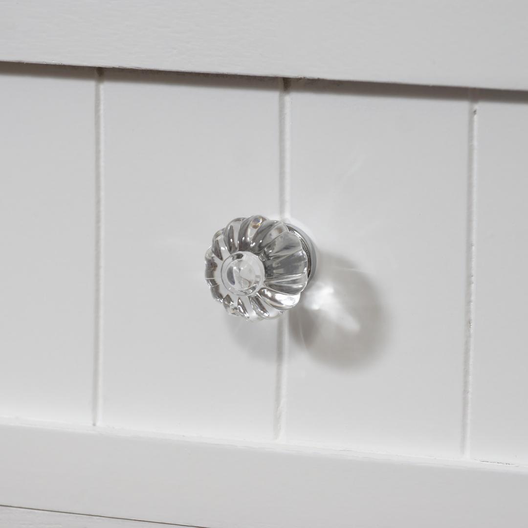 チェスト　4段5杯　タンス　収納　パンプキン取っ手 完成品