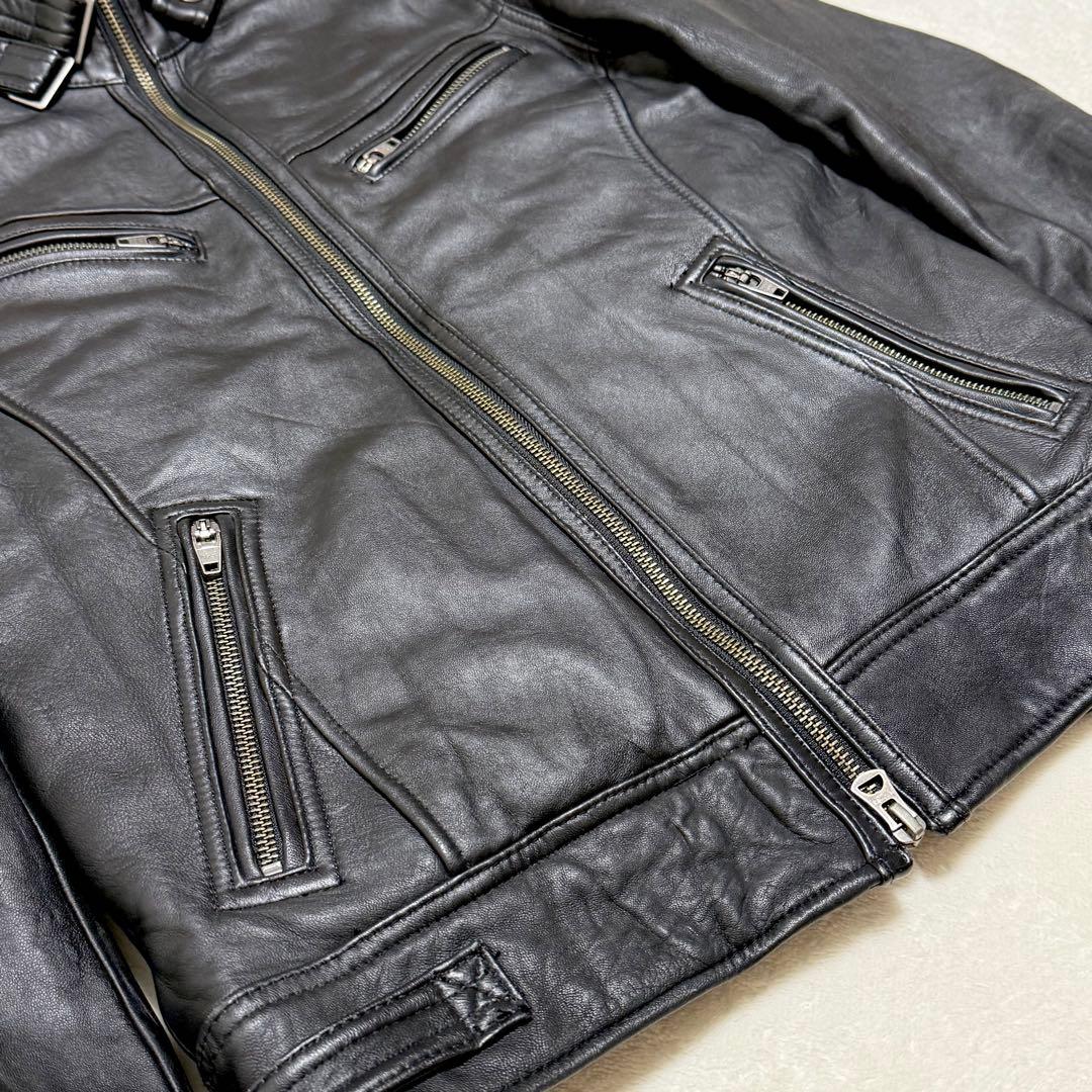 ジャックローズ シングルライダース レザージャケット 本革 y2k 00s