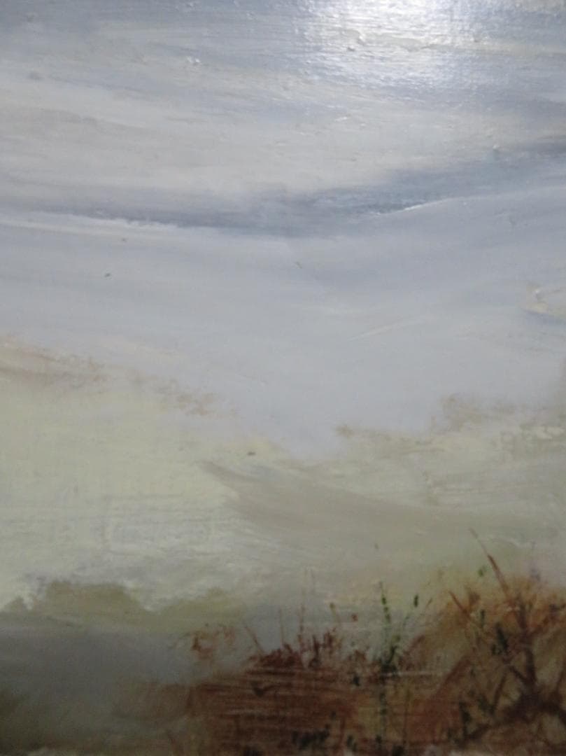 ◆   西井義晃　「北イタリア風景」　油彩P10号　自由美術協会　◆