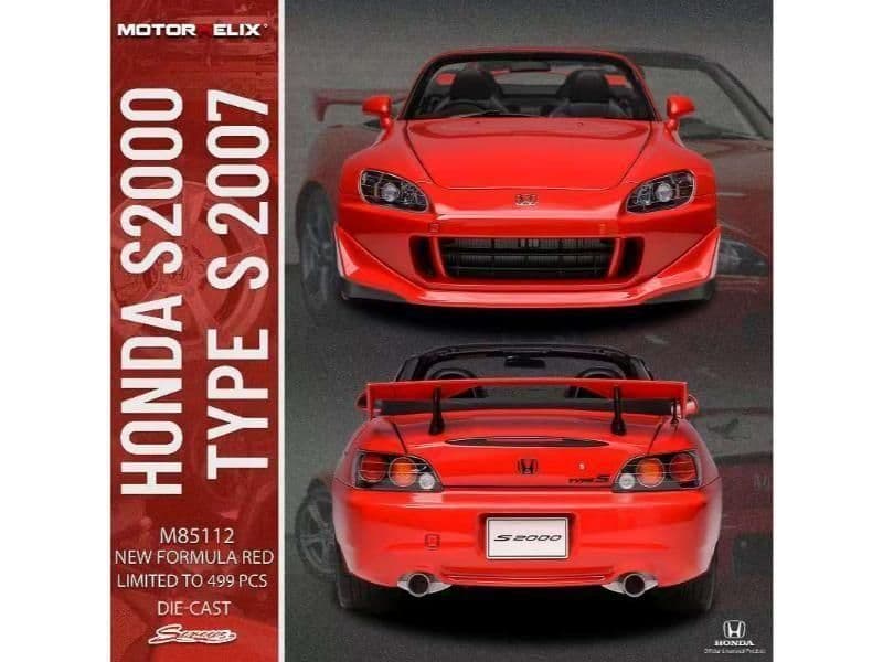 モーターヘリックス　1/18　ホンダ　S2000　タイプS