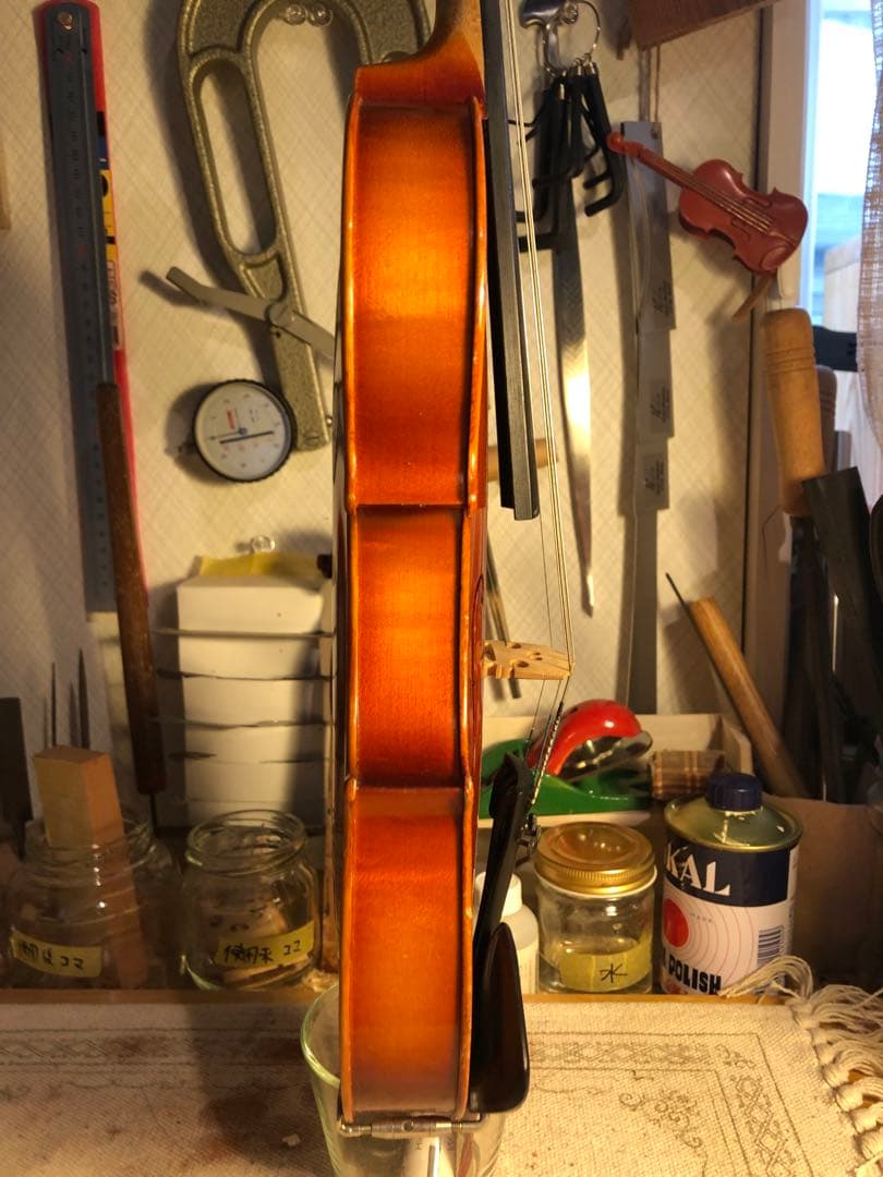 【駒&魂柱調整済】Suzuki分数バイオリンNo280 1/4 1994