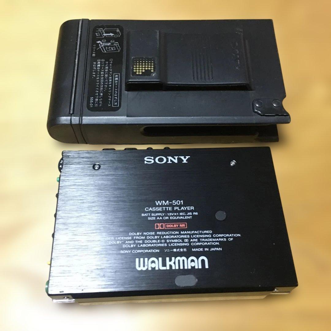 SONY WM-501 カセットプレーヤー