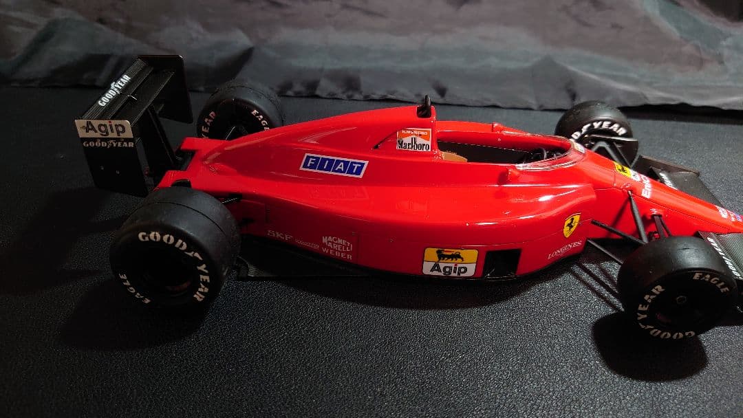 タミヤ 1/20 フェラーリ 639 1988 TEST R.モレノ 完成品