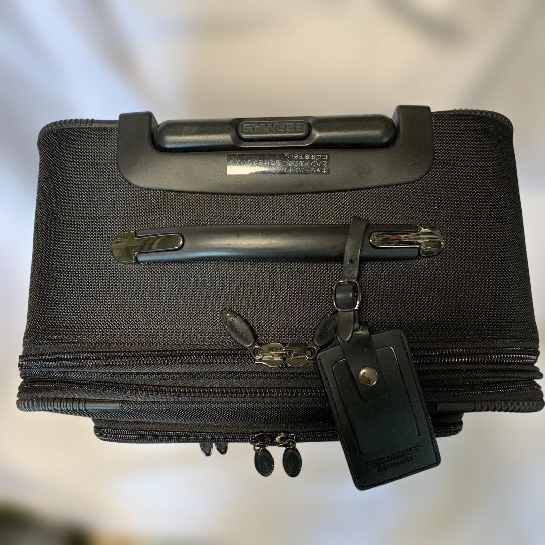 BERMAS バーマス キャリーケース ブラック ナイロン　42L 新品