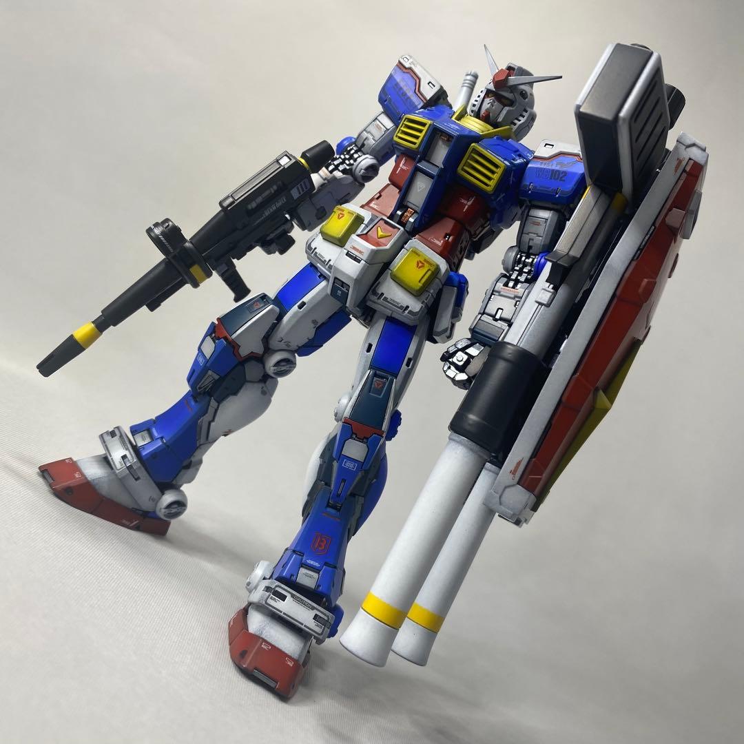 RG RX-78-2 ガンダム Ver.2.0 全塗装　完成品　ガンプラ　塗装済
