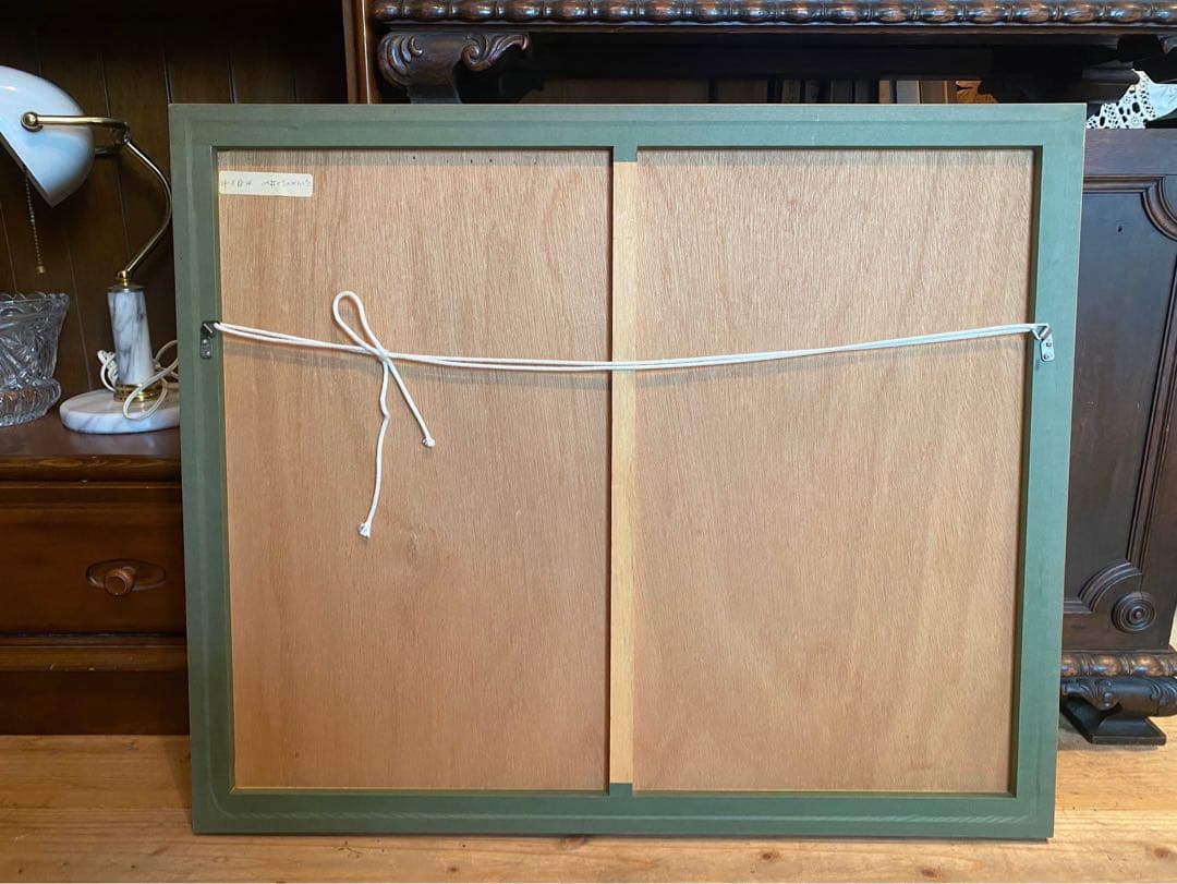 平山郁夫 シエ村のパレス•ゴンパ ラダック インド リトグラフ 額縁