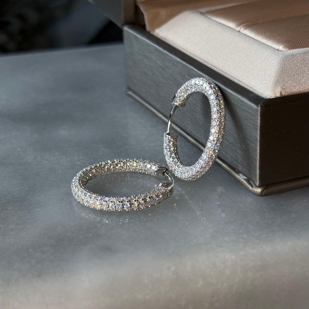 decoppiro様 【9.9ct パヴェピアス】フォロワー+リピーター様引き